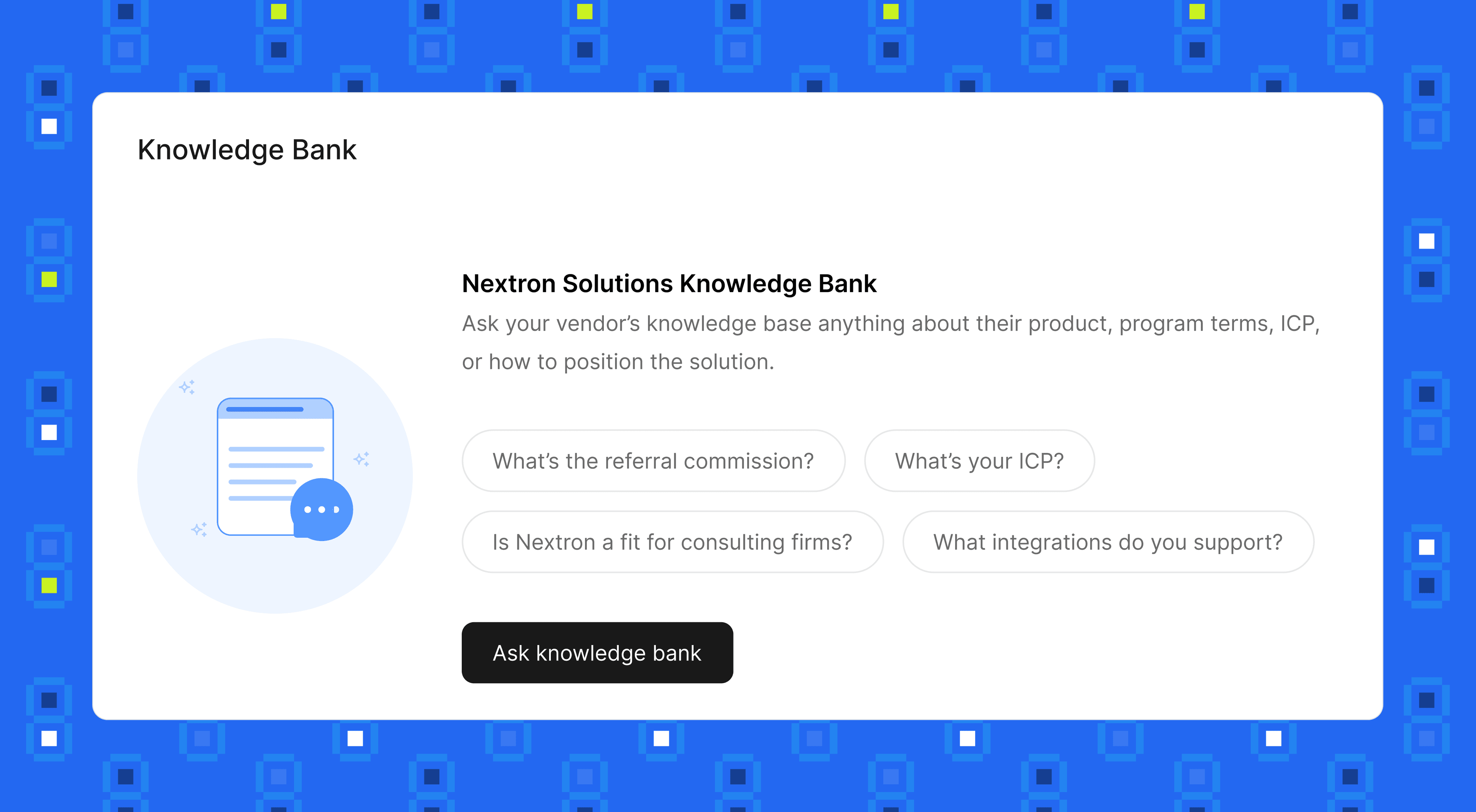 Partner Knowledge Bank