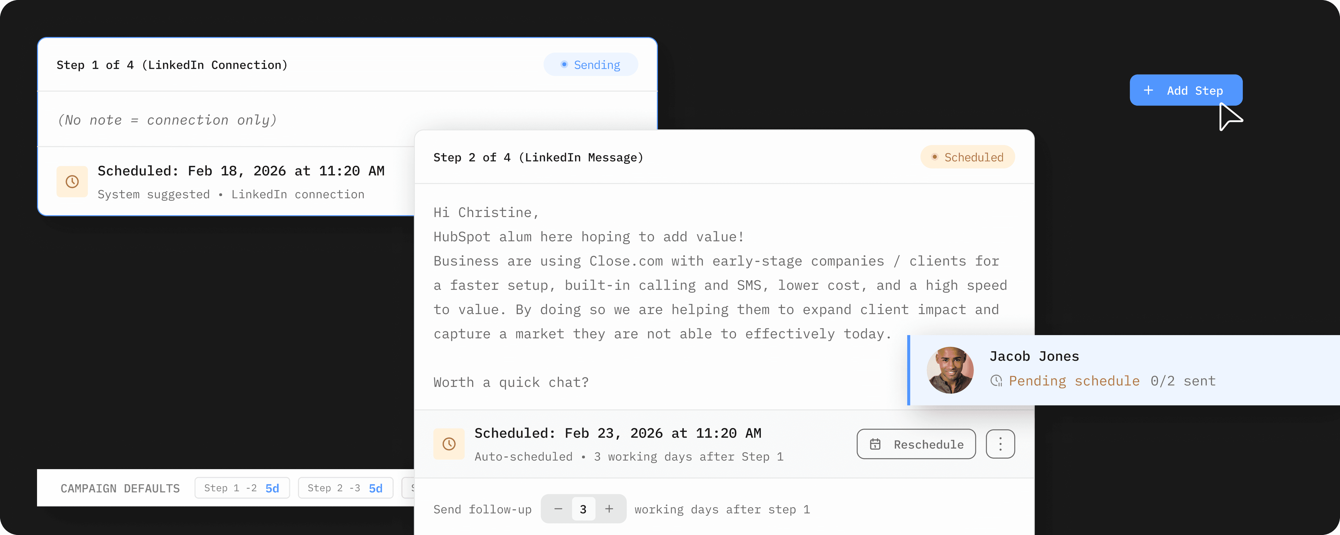 Airstride Campaign Sequence.
