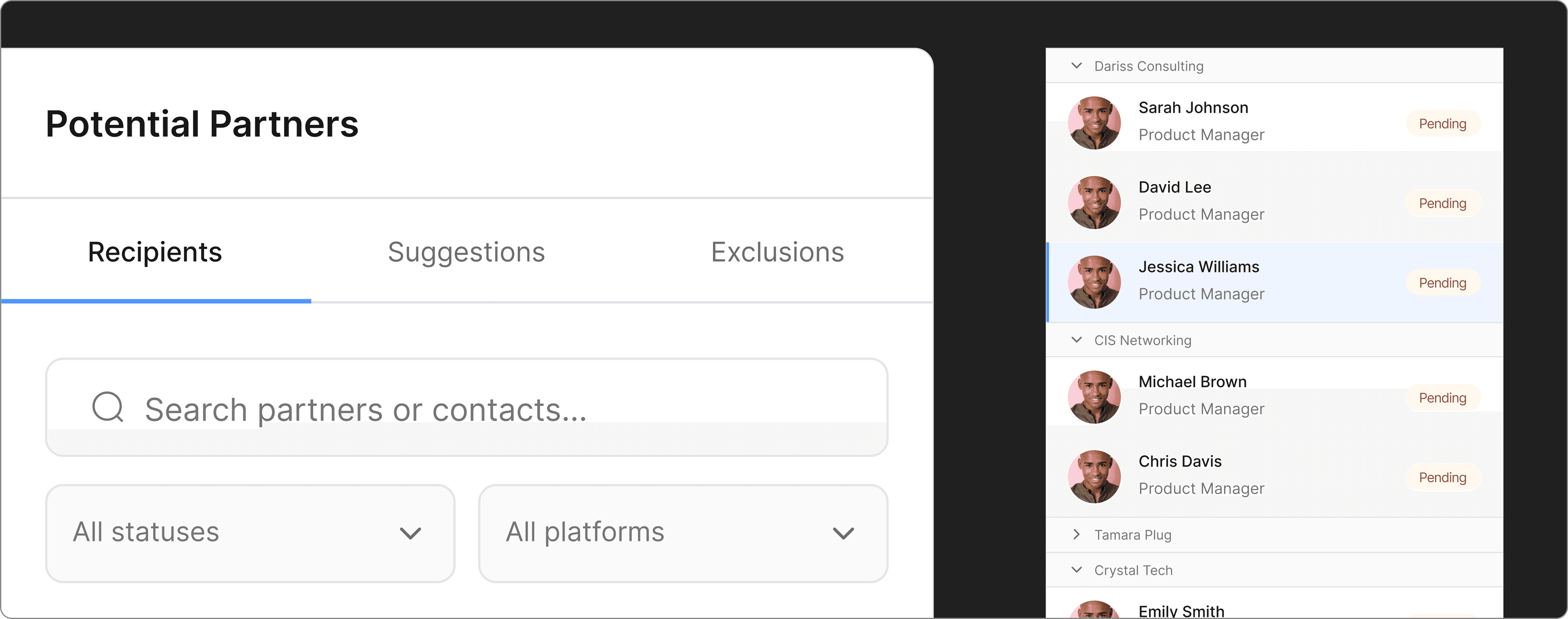 Smarter campaign agent before and after message comparison.